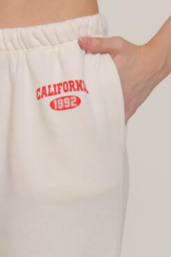 Waistband Print Detail Sweatpants