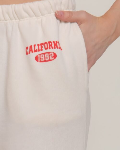 waistband print detail sweatpants