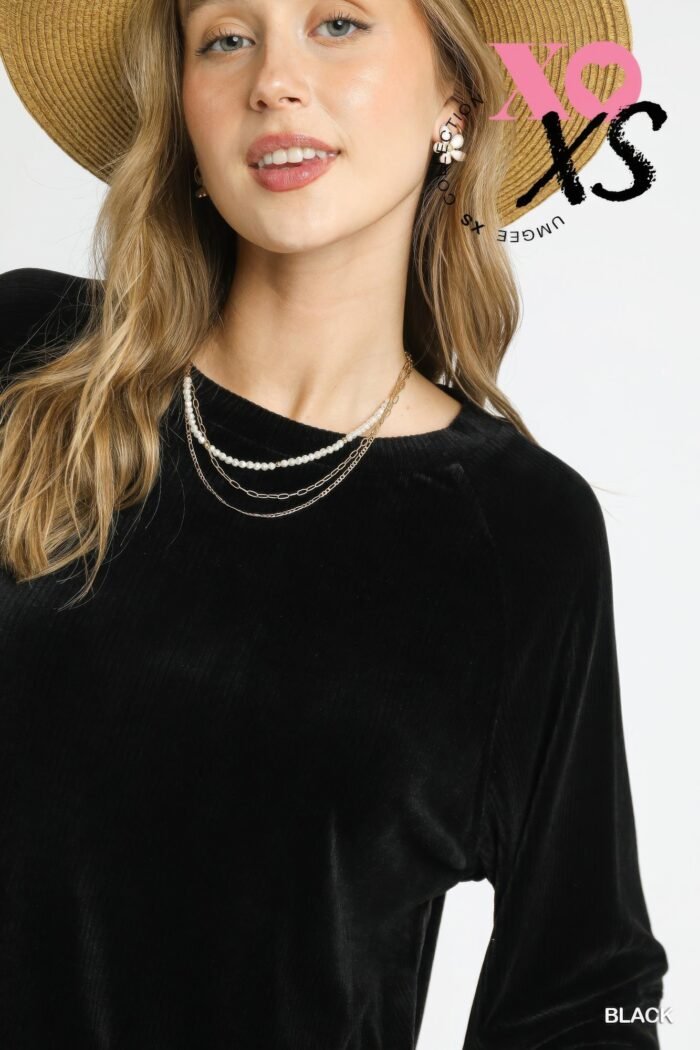 Ribbed Knit Oversized Top - Image 14