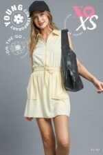 Zip Front Casual Mini Dress - Image 11