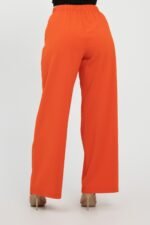 Front Button Fold-over Inside Zipper Pants - Image 15