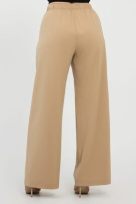 Front Button Fold-over Inside Zipper Pants Front Button Fold-over Inside Zipper Pants