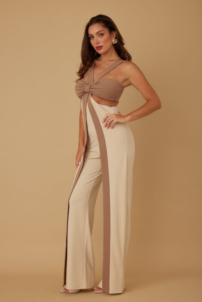 X ribbon open jumpsuit - image 12