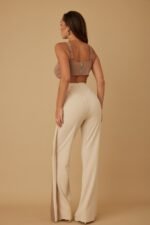 X Ribbon Open Jumpsuit - Image 14