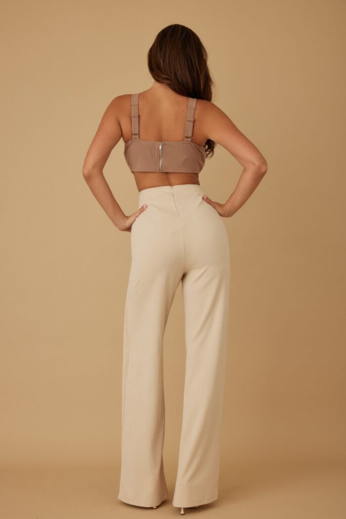 X ribbon open jumpsuit - image 15
