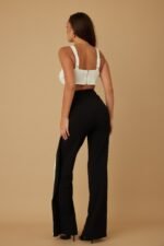 X Ribbon Open Jumpsuit - Image 7