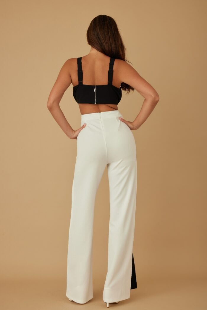 X ribbon open jumpsuit - image 22