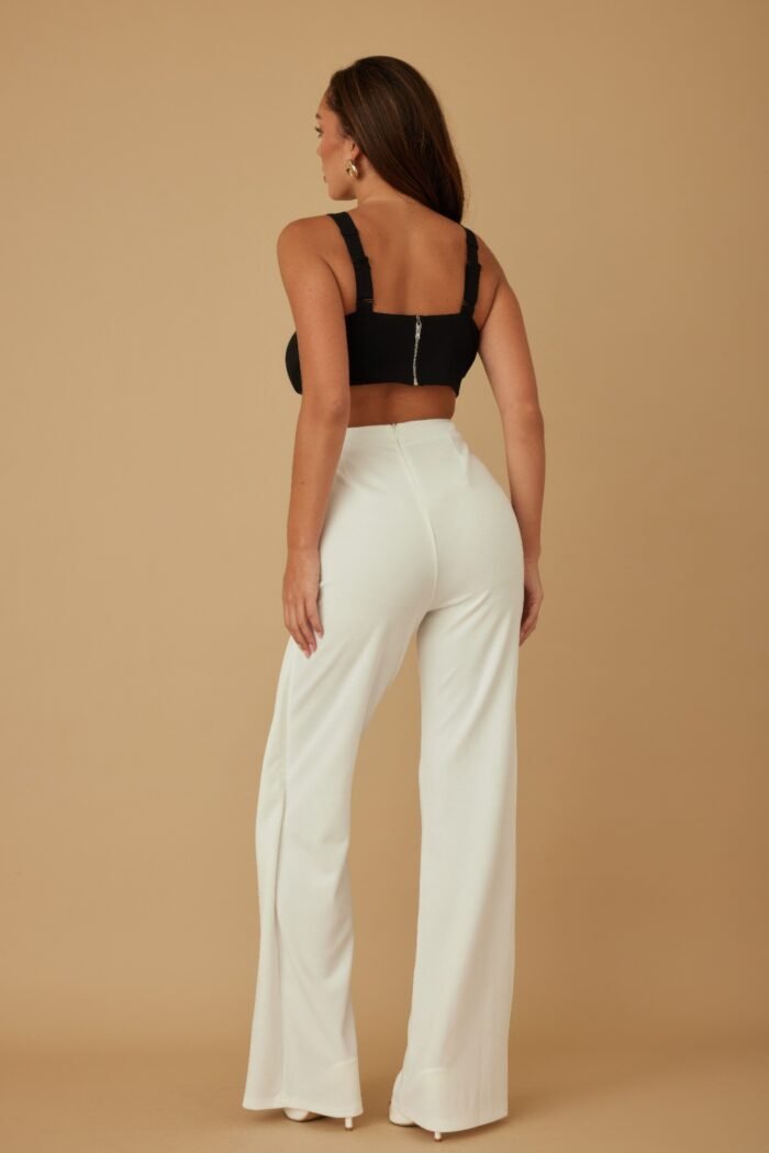 X ribbon open jumpsuit - image 23