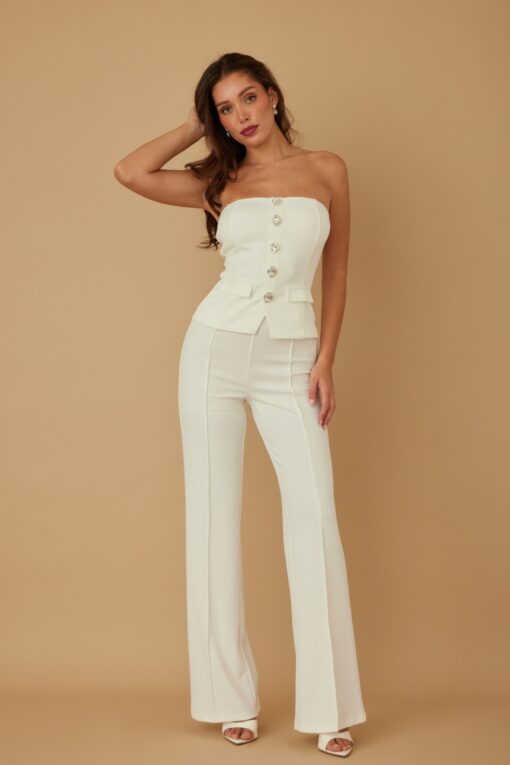 Classy Two Piece Sets With Oval Crystal Stone - Image 18