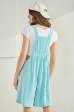 Prime Ribbed Knit Overall Romper - Image 6
