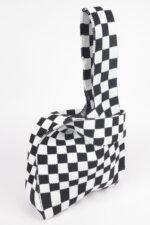 Checker Poly Woven Bag - Image 3