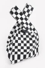 Checker Poly Woven Bag - Image 4