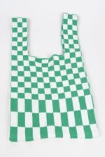 Checker Poly Woven Bag - Image 9