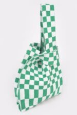 Checker Poly Woven Bag - Image 11