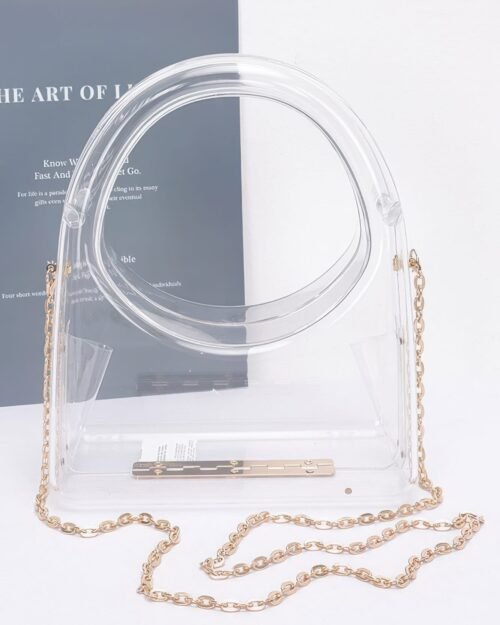 Transparent Acrylic Clutch
