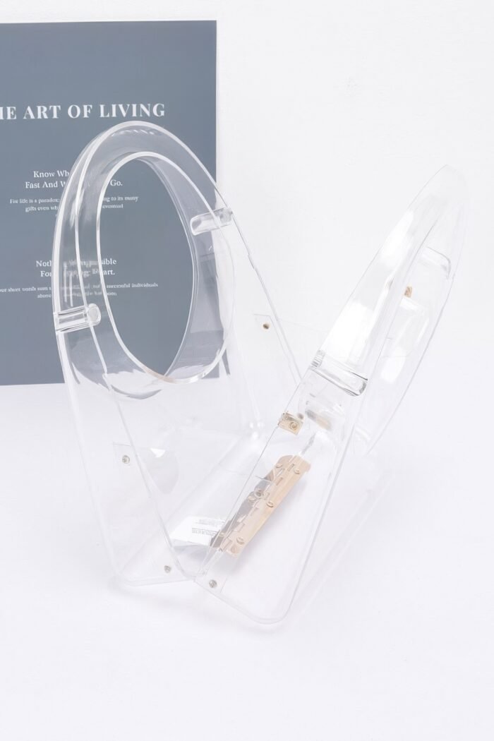 Transparent acrylic clutch - image 3