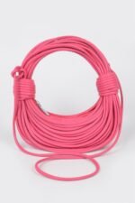 Faux Leather Rope Hobo Bag - Image 7