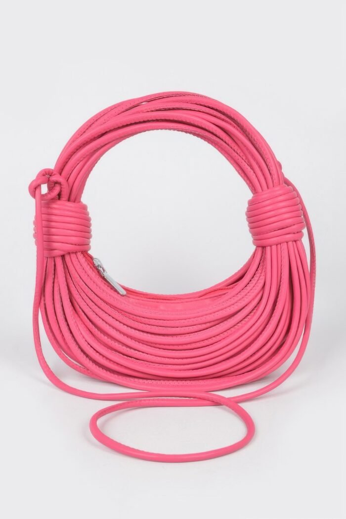 Faux leather rope hobo bag - image 7