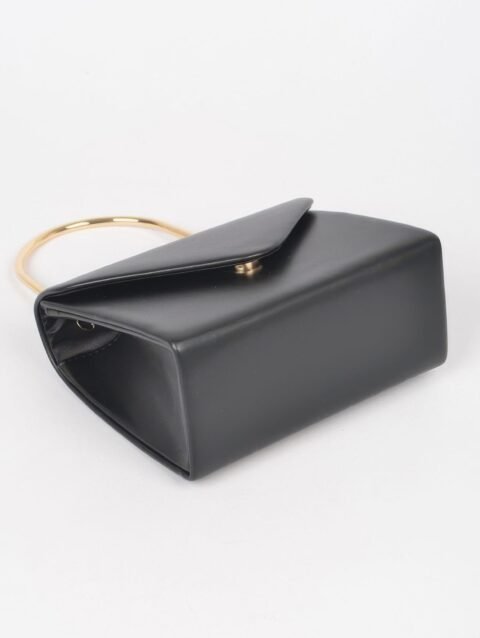 Vegan Metal Handle Bag