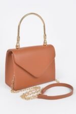 Vegan Metal Handle Bag - Image 6