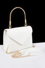 Vegan Metal Handle Bag - Image 8