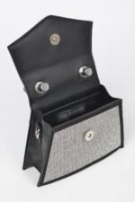 Rhinestone Top Handle Crossbody Bag - Image 4