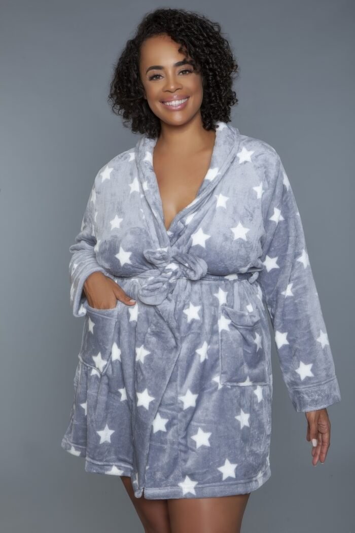 Kaylee robe star print - image 5