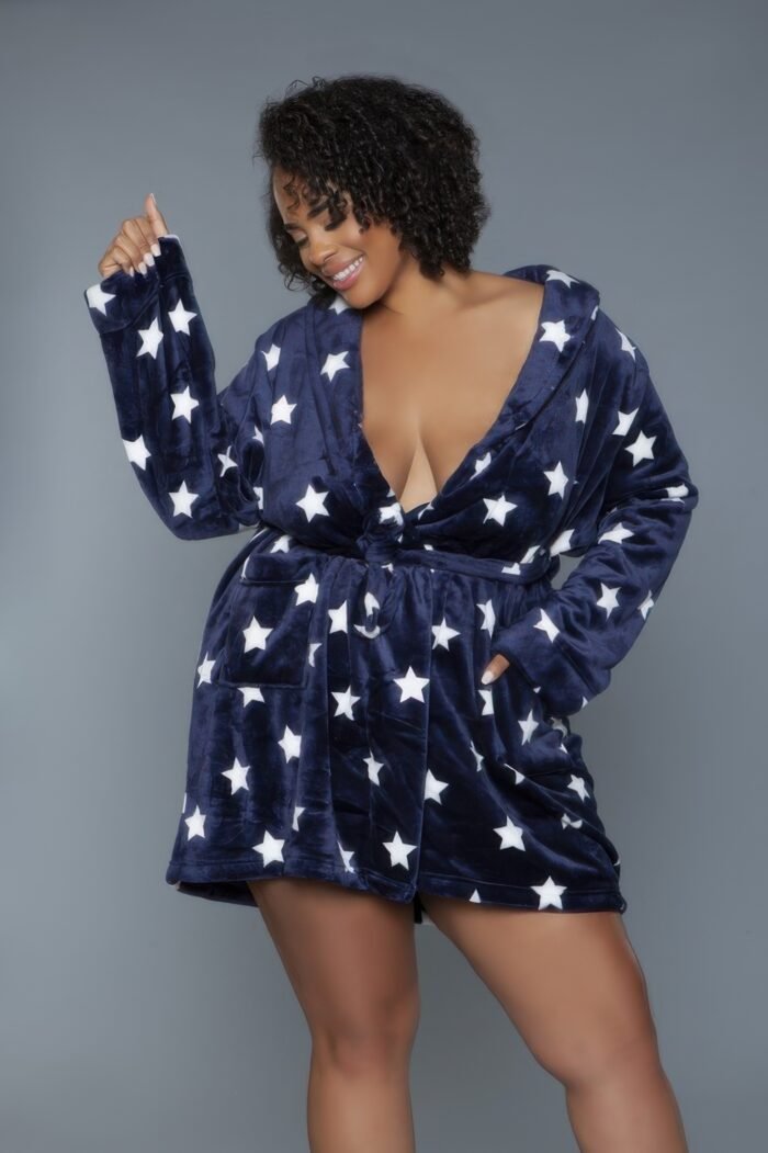 Kaylee robe star print - image 11