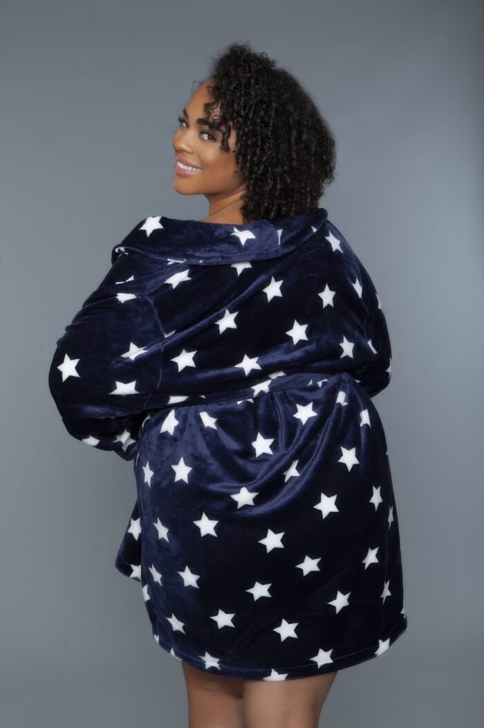 Kaylee robe star print - image 14