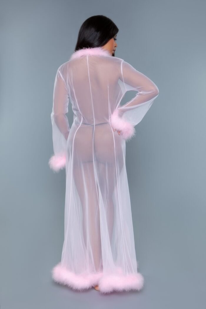 Marabou robe