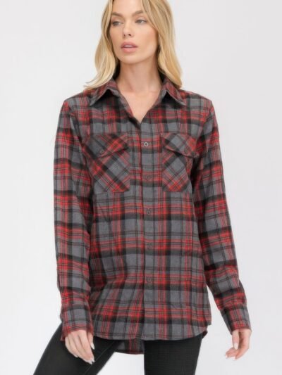 Oversized Plaid Flannel