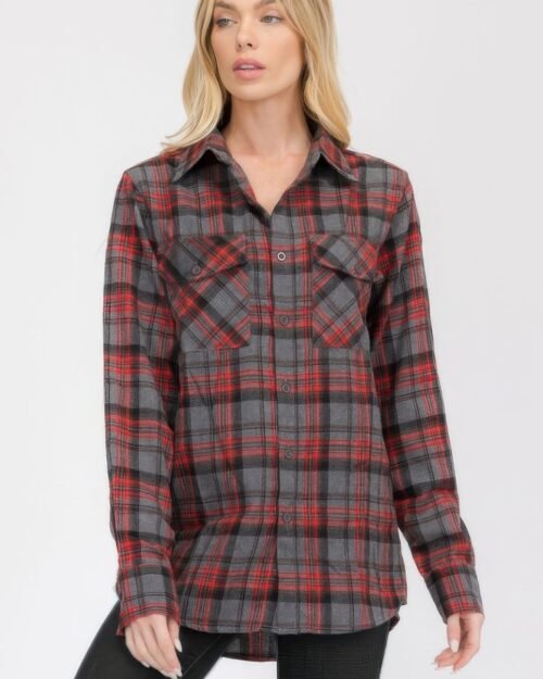 Oversized Plaid Flannel