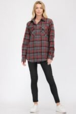 Oversized Plaid Flannel - Image 4