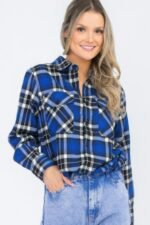 Oversized Plaid Flannel - Image 13