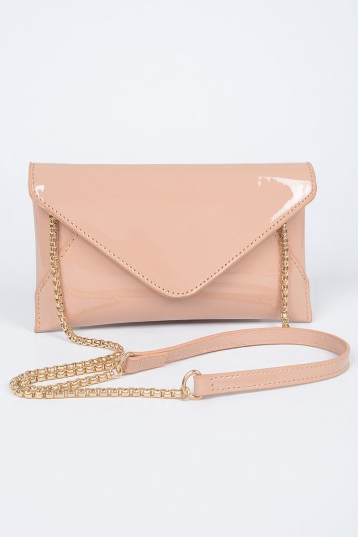 Enamel envelope clutch - image 5