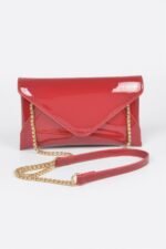 Enamel Envelope Clutch - Image 6