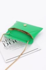 Enamel Envelope Clutch - Image 11