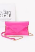 Enamel Envelope Clutch - Image 13