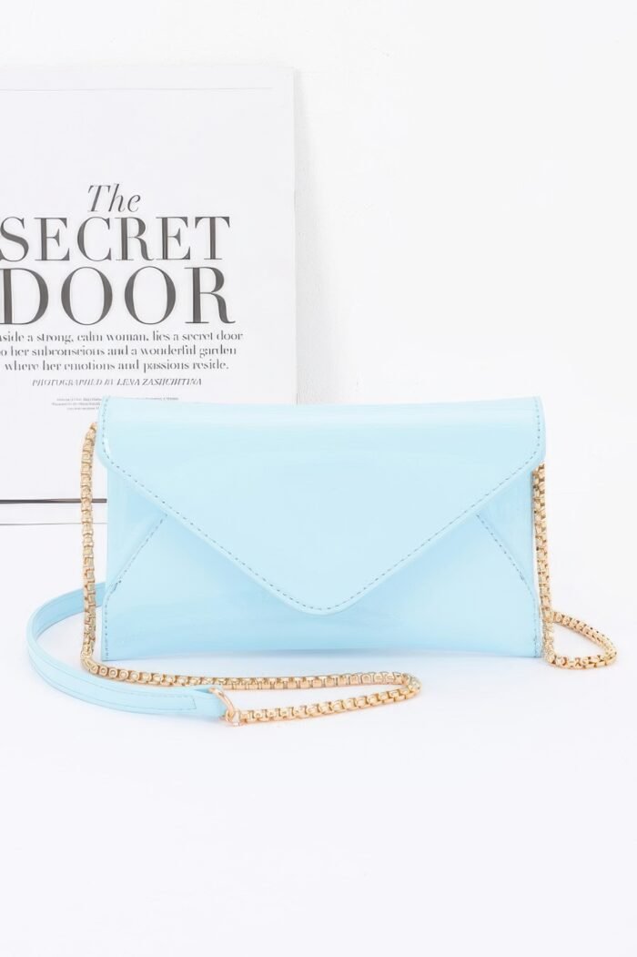 Enamel envelope clutch - image 14