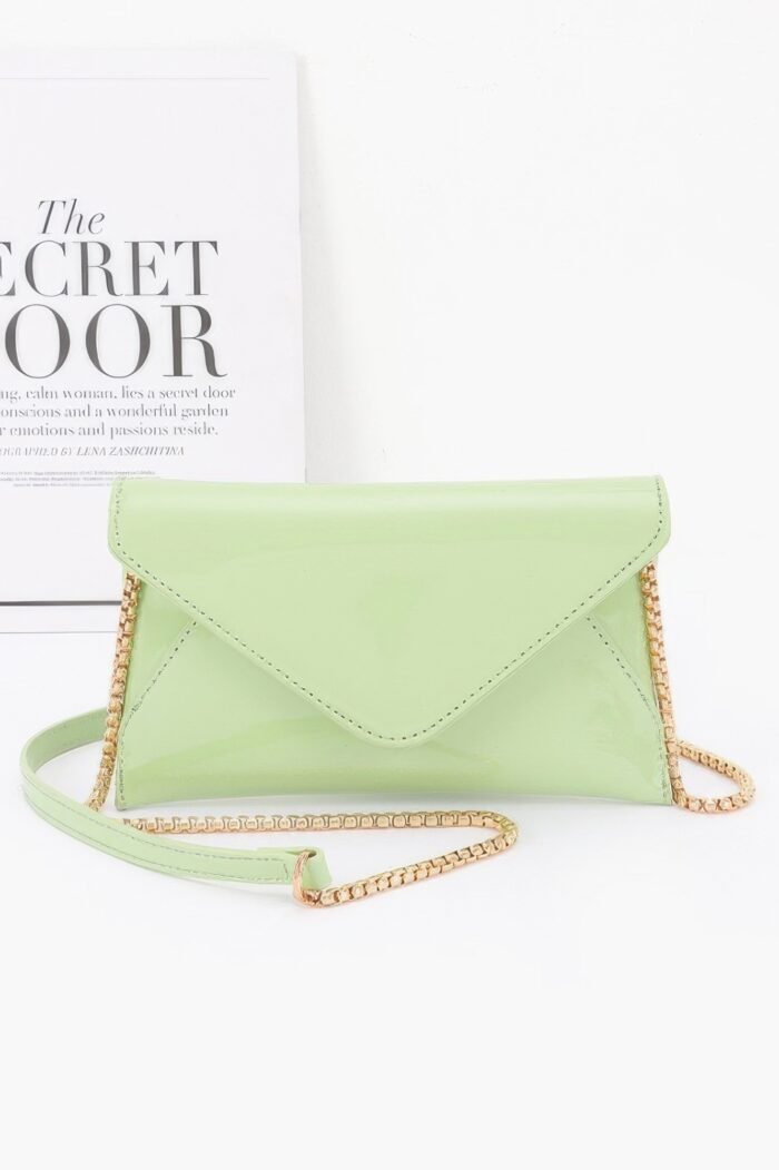 Enamel envelope clutch - image 15