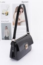 Enamel Flap Shoulder Bag - Image 2