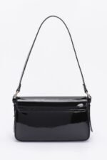 Enamel Flap Shoulder Bag - Image 3