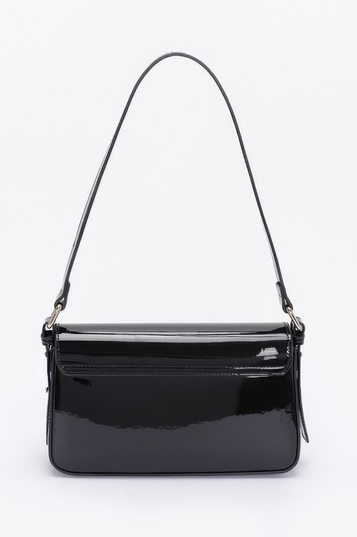Enamel flap shoulder bag - image 3