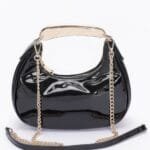 Enamel Metal Handle Bag