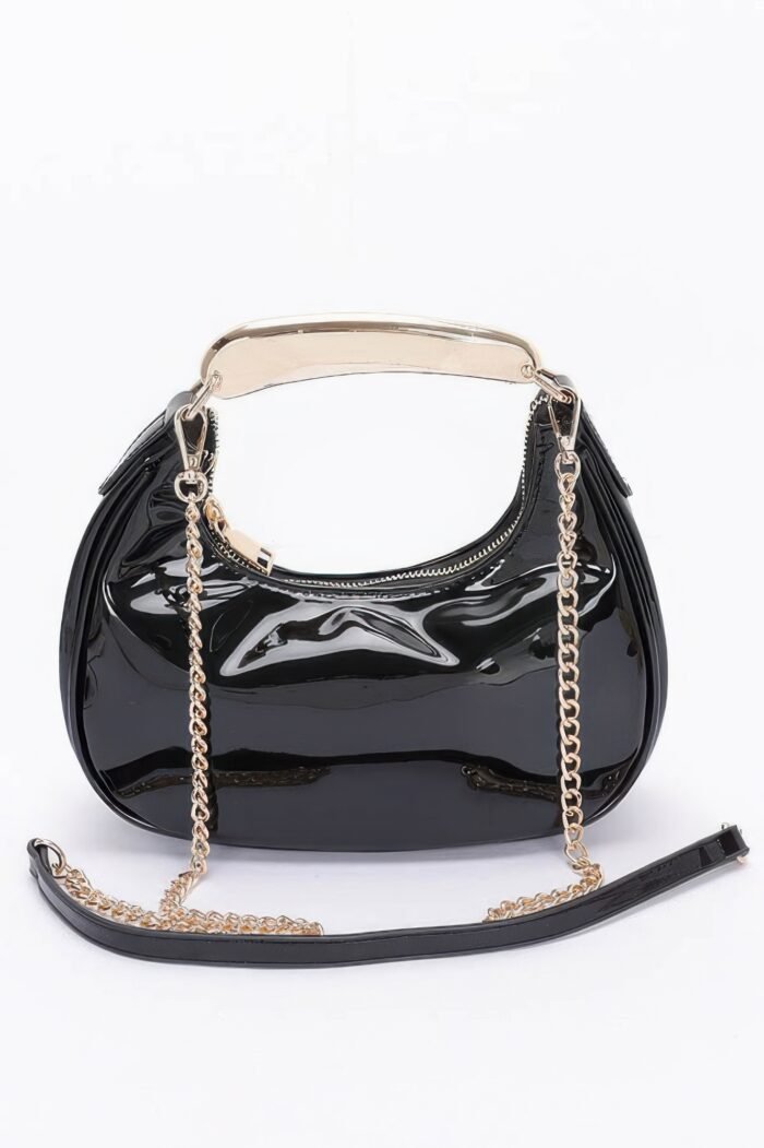 Enamel metal handle bag - image 1