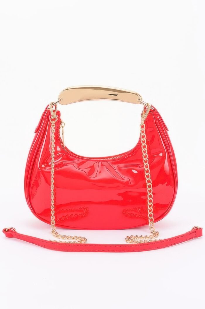 Enamel metal handle bag - image 7