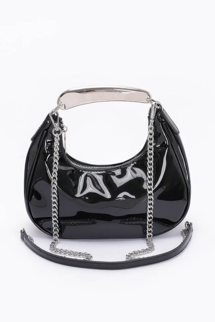 Enamel metal handle bag - image 9