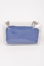 Clear Bag W/ Denim Pouch - Image 4