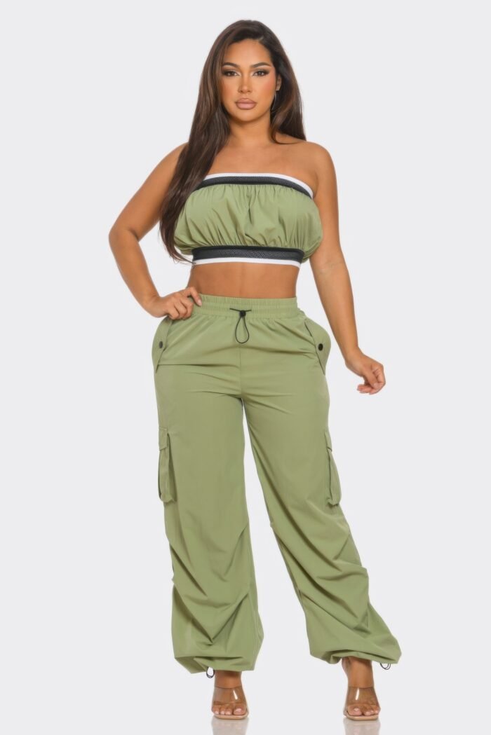 Straight or jogger cargo set - image 5