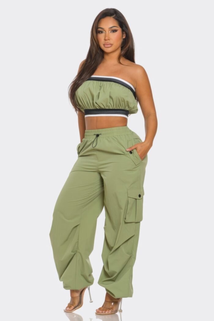 Straight or jogger cargo set - image 6